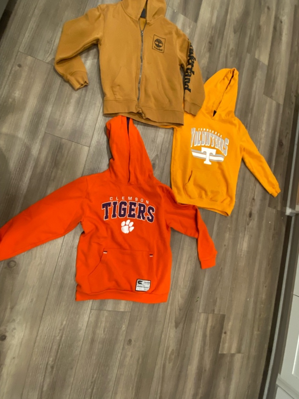 Tigers Orange Youth Hoodie - Pullover Kids Sweatshirt
